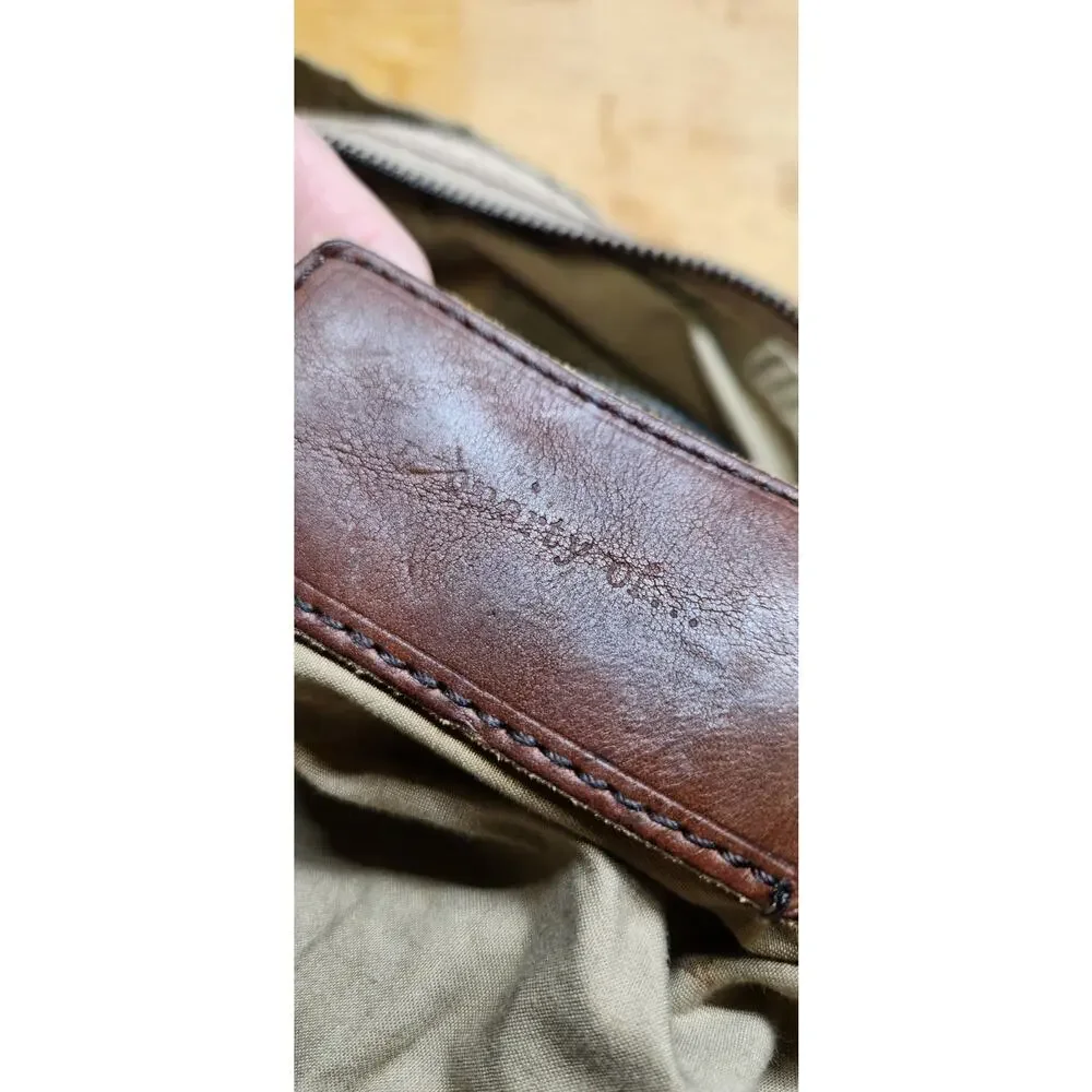 The Property Of Messenger Bag Khaki Brown Shoulder Satchel‎ Pre-owned